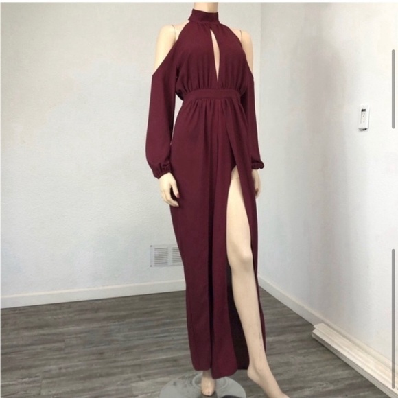 TigER Mist jumpsuit cold shoulder long sleeve S:S - Picture 6 of 16